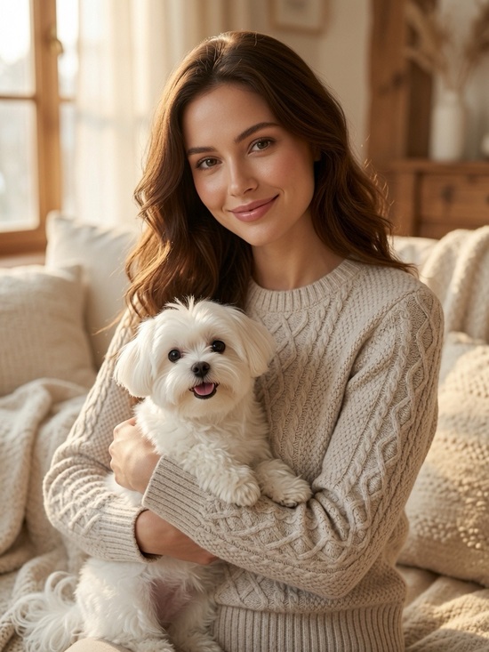 Kiel James Patrick Sweaters - Kiel James Patrick New England Donegal Sweater Heather Beige S Lambswool